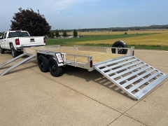 New 2026 Quality Steel Utility Trailer at Rooster Auto Sales near Vinton, IA