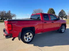 Used 2017  Chevrolet Silverado 1500 4WD Double Cab Custom at Rooster Auto Sales near Vinton, IA