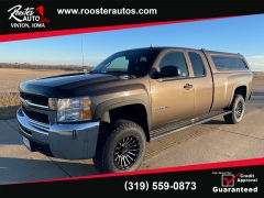 Used 2008  Chevrolet Silverado 2500 2WD Ext Cab WT LB at Rooster Auto Sales near Vinton&comma; IA
