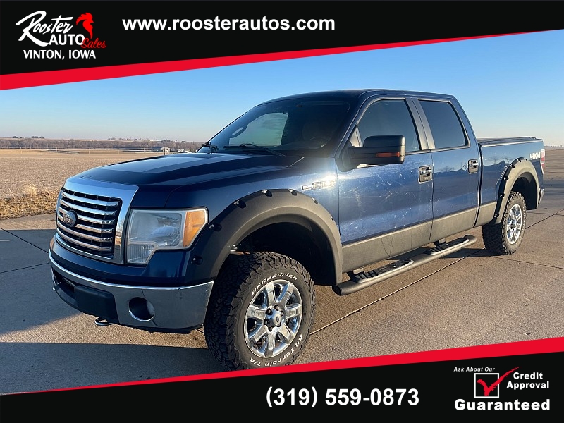 Used 2010  Ford F-150 4WD Supercrew XLT 6 1&sol;2 at Rooster Auto Sales near Vinton&comma; IA
