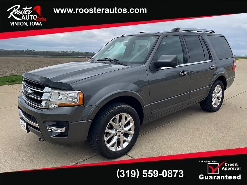 Used 2015 Ford Expedition 4d SUV 4WD Limited at Rooster Auto Sales near Vinton, IA