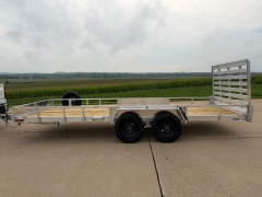 New 2027  Quality Steel Utility Trailer at Rooster Auto Sales near Vinton&comma; IA