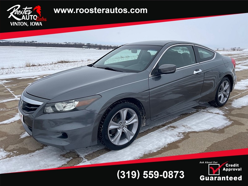 Used 2011  Honda Accord Coupe 2d EX-L V6 Auto at Rooster Auto Sales near Vinton&comma; IA