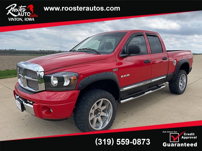 Used 2008 Dodge Ram 1500 4WD Quad Cab Laramie at Rooster Auto Sales near Vinton, IA