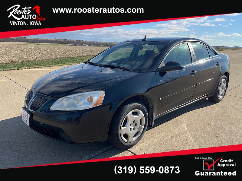 Used 2008  Pontiac G6 4d Sedan Value at Rooster Auto Sales near Vinton, IA