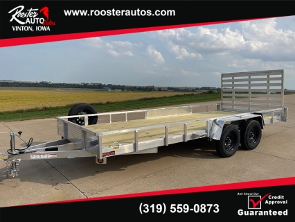New 2026 Quality Steel Utility Trailer at Rooster Auto Sales near Vinton, IA