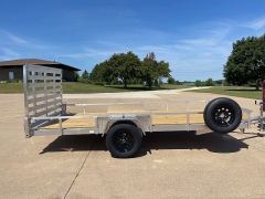 New 2025 Quality Utility Landscape Single Axle Trailer at Rooster Auto Sales near Vinton, IA