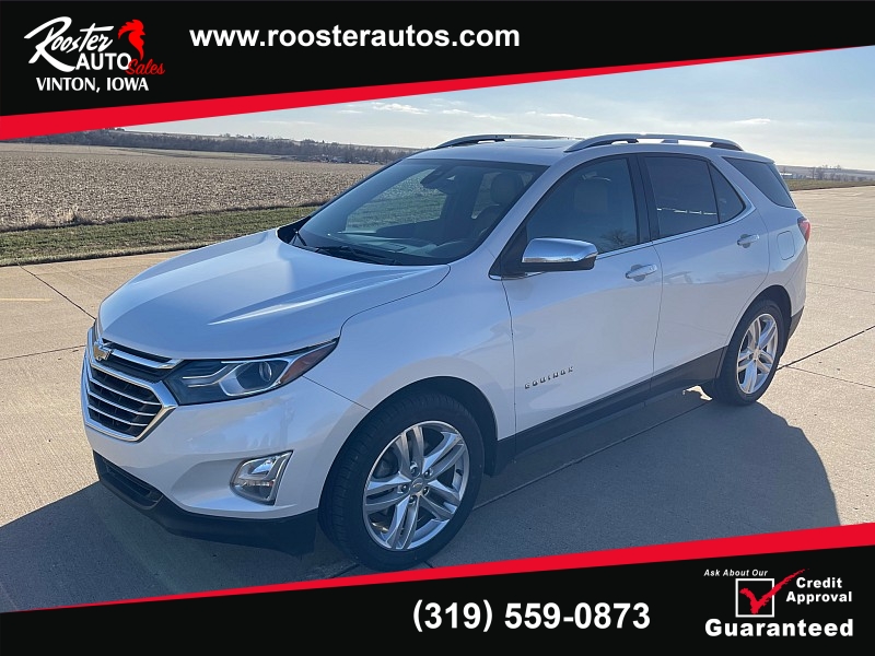 Used 2018  Chevrolet Equinox 4d SUV AWD Premier w/2LZ at Rooster Auto Sales near Vinton, IA