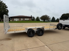 New 2027  Quality Steel Utility Trailer at Rooster Auto Sales near Vinton&comma; IA