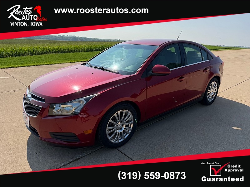 Used 2012  Chevrolet Cruze 4d Sedan ECO at Rooster Auto Sales near Vinton&comma; IA