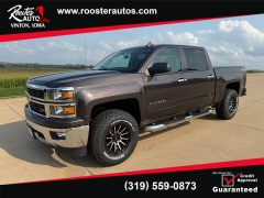 Used 2015  Chevrolet Silverado 1500 4WD Crew Cab LT Z71 at Rooster Auto Sales near Vinton&comma; IA
