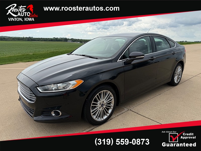 Used 2015  Ford Fusion 4d Sedan SE 2&period;0L EcoBoost at Rooster Auto Sales near Vinton&comma; IA