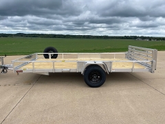 New 2026  Quality Steel Utility Trailer at Rooster Auto Sales near Vinton&comma; IA