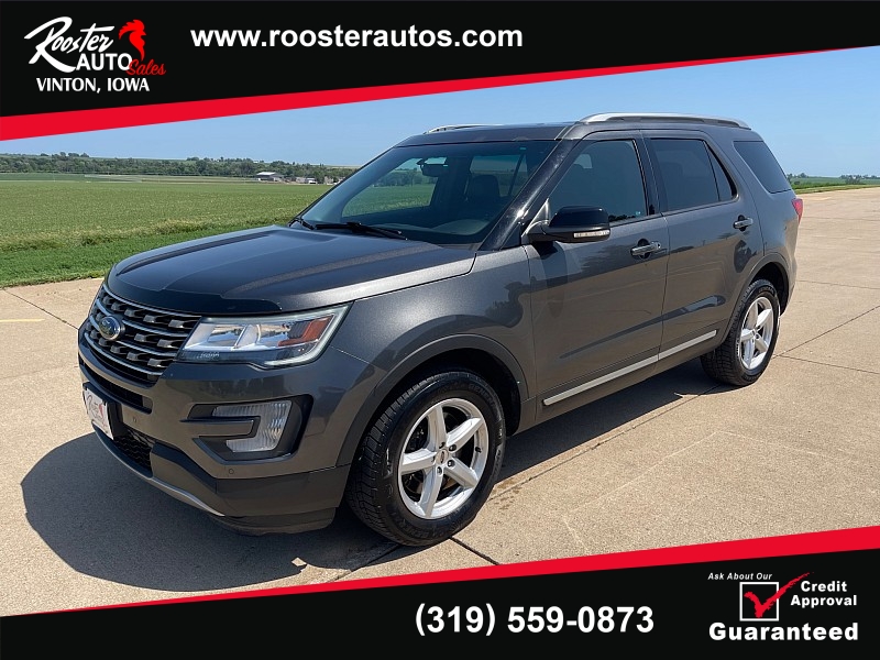 Used 2016 Ford Explorer 4d SUV 4WD XLT at Rooster Auto Sales near Vinton, IA