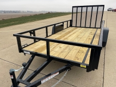 New 2026  Quality Steel Utility Trailer at Rooster Auto Sales near Vinton, IA