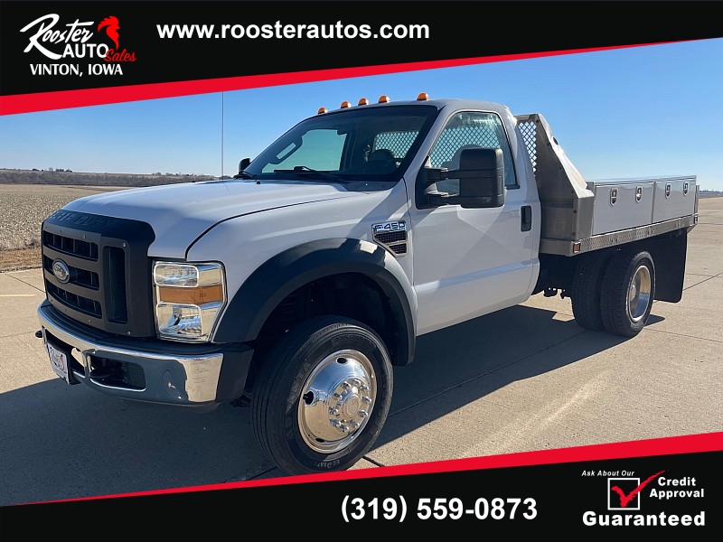 Used 2008  Ford Super Duty F-450 CC 4WD Reg Cab 201" XLT at Rooster Auto Sales near Vinton, IA