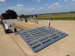 New 2027  Quality Steel Utility Trailer at Rooster Auto Sales near Vinton&comma; IA