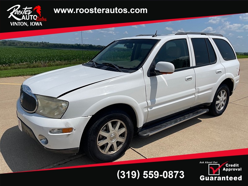 Used 2004  Buick Rainier 4d SUV AWD CXL at Rooster Auto Sales near Vinton, IA