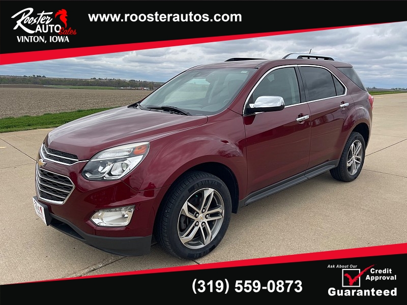 Used 2017 Chevrolet Equinox 4d SUV AWD Premier at Rooster Auto Sales near Vinton, IA