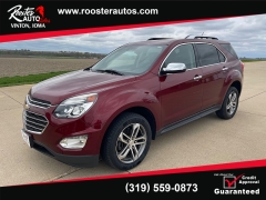 Used 2017 Chevrolet Equinox 4d SUV AWD Premier at Rooster Auto Sales near Vinton, IA