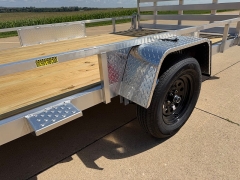 New 2027  Quality Steel Utility Trailer at Rooster Auto Sales near Vinton&comma; IA