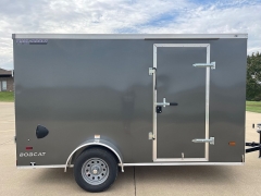 New 2026 Haul About Bobcat Enclosed 6x12 Trailer at Rooster Auto Sales near Vinton, IA