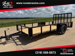 New 2027  Quality Steel Utility Trailer at Rooster Auto Sales near Vinton&comma; IA