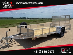 New 2026 Quality Steel Utility Trailer at Rooster Auto Sales near Vinton, IA