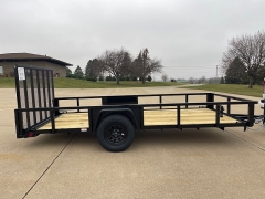 New 2026  Quality Steel Utility Trailer at Rooster Auto Sales near Vinton, IA