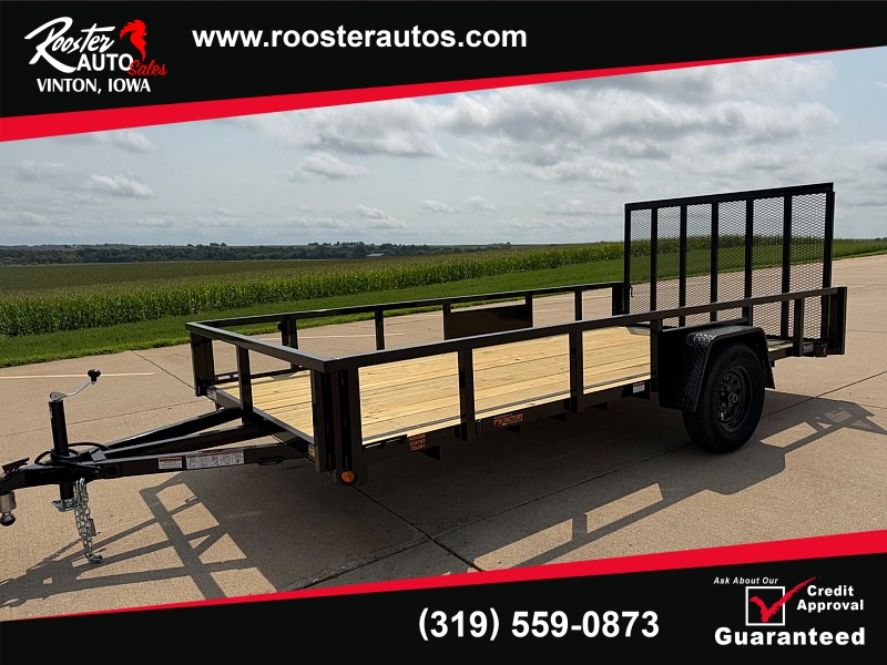 New 2027  Quality Steel Utility Trailer at Rooster Auto Sales near Vinton&comma; IA