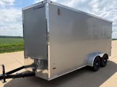 New 2027  Haul About Bobcat Enclosed 7x16 Trailer at Rooster Auto Sales near Vinton&comma; IA