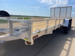 New 2026 Quality Steel Utility Trailer at Rooster Auto Sales near Vinton, IA