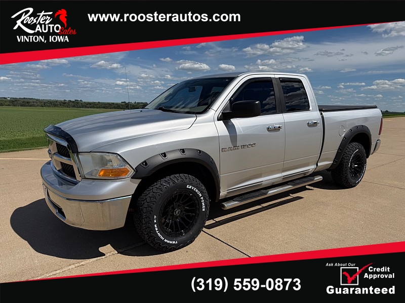Used 2011  Ram 1500 4WD Quad Cab SLT at Rooster Auto Sales near Vinton&comma; IA