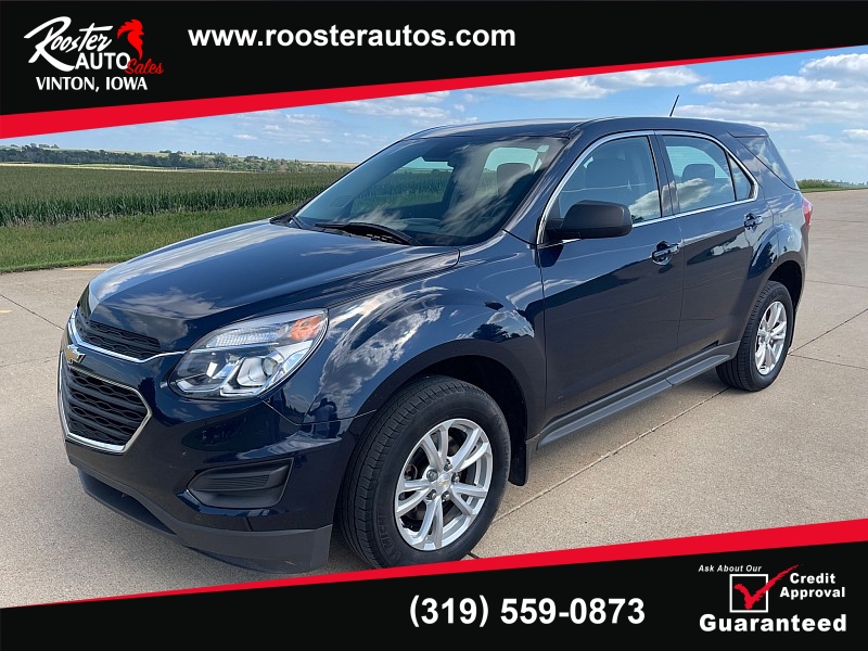 Used 2017  Chevrolet Equinox 4d SUV AWD LS at Rooster Auto Sales near Vinton, IA