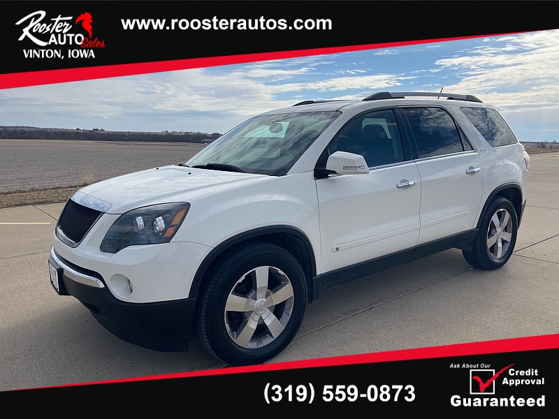 Used 2010  GMC Acadia 4d SUV AWD SLT-1 at Rooster Auto Sales near Vinton&comma; IA