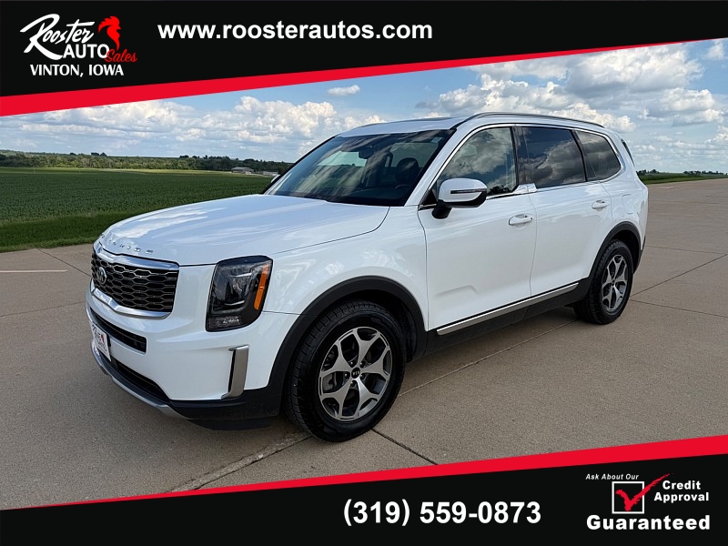 Used 2020  Kia Telluride 4d SUV AWD EX at Rooster Auto Sales near Vinton&comma; IA