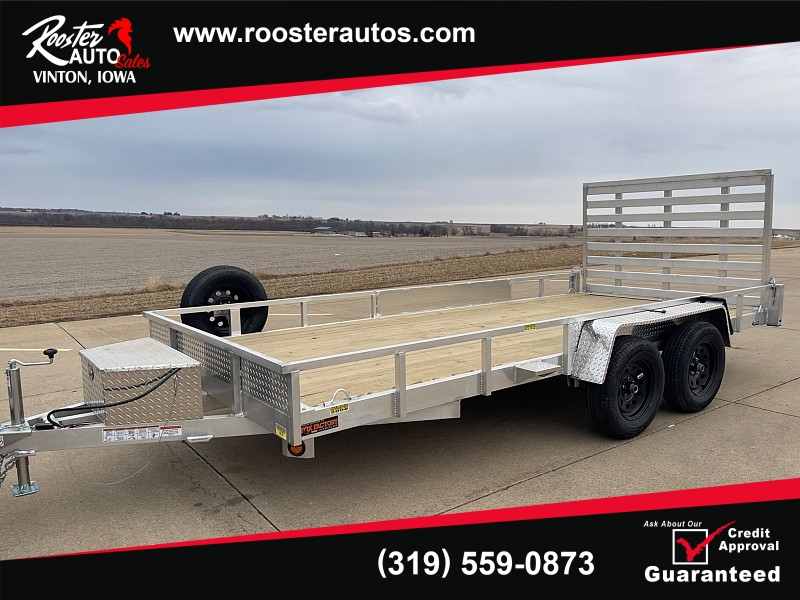 New 2026  Quality Steel Utility Trailer at Rooster Auto Sales near Vinton&comma; IA