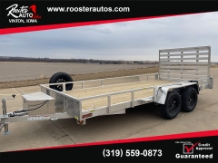New 2026  Quality Steel Utility Trailer at Rooster Auto Sales near Vinton&comma; IA