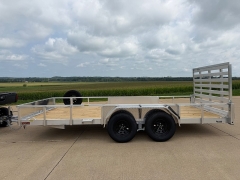 New 2027  Quality Steel Utility Trailer at Rooster Auto Sales near Vinton&comma; IA
