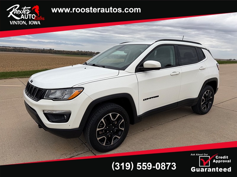 Used 2019  Jeep Compass 4d SUV 4WD Upland Edition at Rooster Auto Sales near Vinton&comma; IA