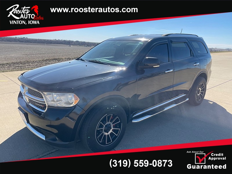 Used 2013  Dodge Durango 4d SUV AWD Crew at Rooster Auto Sales near Vinton, IA