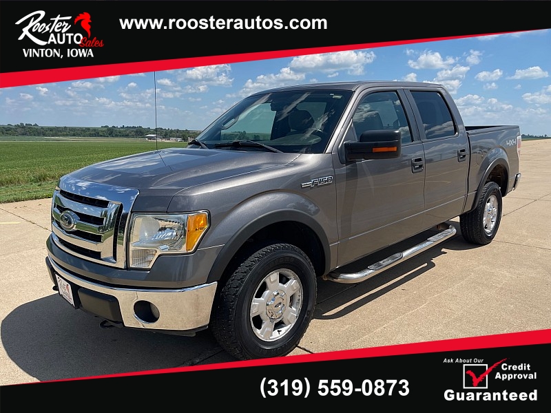 Used 2010  Ford F-150 4WD Supercrew XLT 5 1/2 at Rooster Auto Sales near Vinton, IA