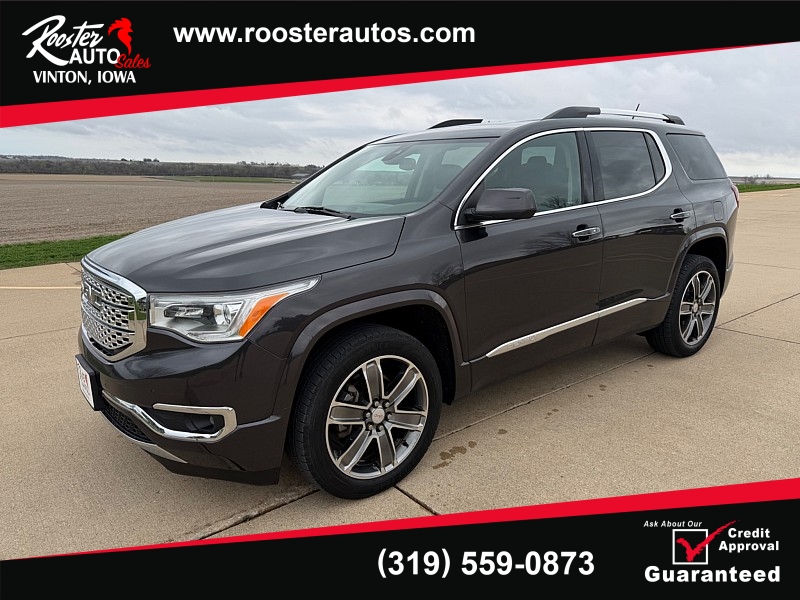Used 2018  GMC Acadia 4d SUV AWD Denali at Rooster Auto Sales near Vinton&comma; IA