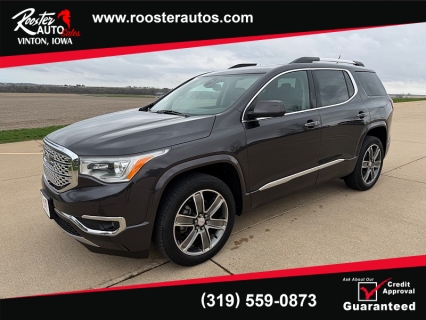 Used 2018 GMC Acadia 4d SUV AWD Denali at Rooster Auto Sales near Vinton, IA