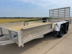 New 2026 Quality Steel Utility Trailer at Rooster Auto Sales near Vinton, IA
