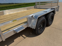 New 2027  Quality Steel Utility Trailer at Rooster Auto Sales near Vinton&comma; IA