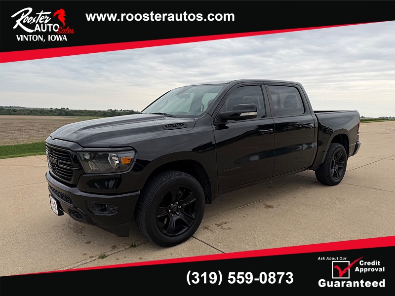 Used 2020  Ram 1500 4WD Crew Cab Big Horn at Rooster Auto Sales near Vinton&comma; IA