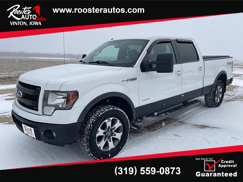 Used 2014  Ford F-150 4WD Supercrew FX4 5 1/2 at Rooster Auto Sales near Vinton, IA