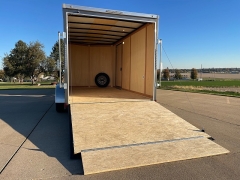 New 2026  Haul About Bobcat Enclosed 7x14 Trailer at Rooster Auto Sales near Vinton, IA