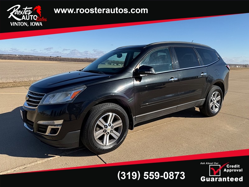 Used 2015  Chevrolet Traverse 4d SUV AWD LT2 at Rooster Auto Sales near Vinton&comma; IA